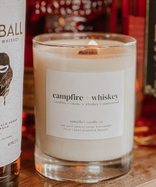 whiskey candle glass стакан для свечи виски