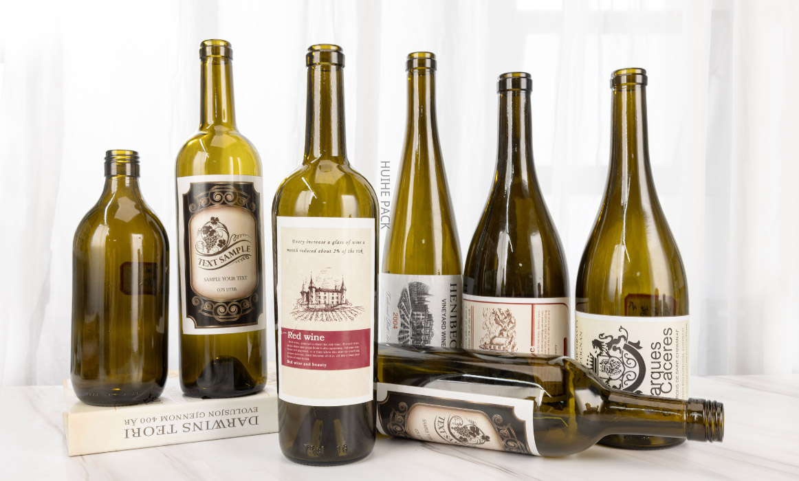 WINE GLASS BOTTLE SHAPE Форма бутылки для вина