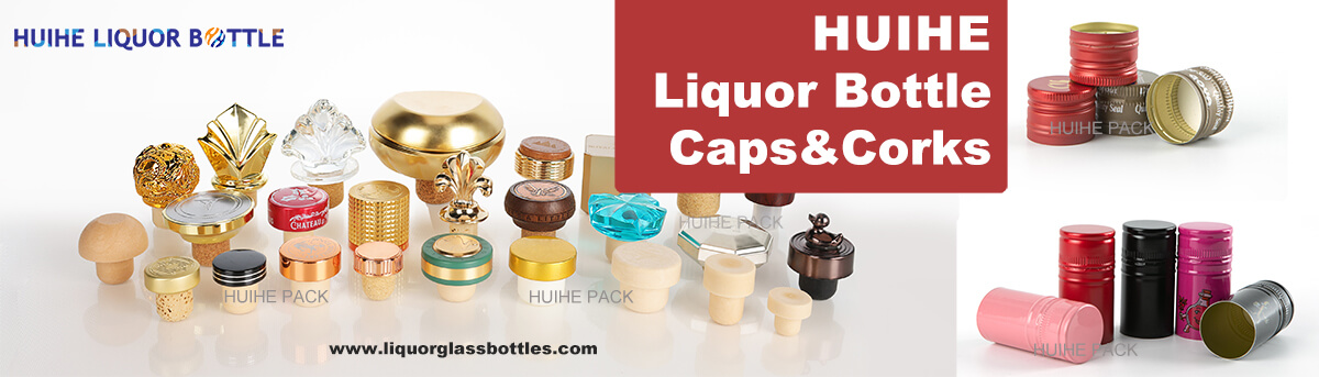huihe liquor bottle corks caps huihe quoter bottle quops caps