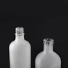 Круглые стеклянные бутылки для спиртных напитков с винтовой пробкой и глазурью