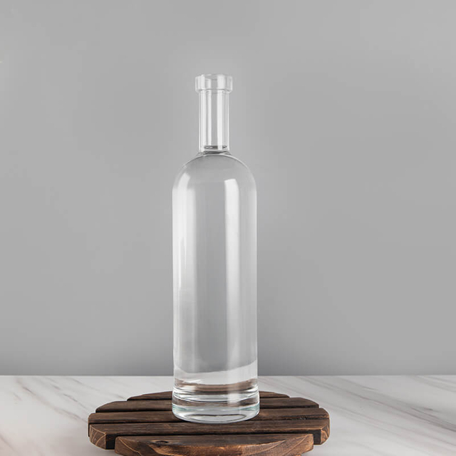 Белый черный высокий стройный круглый круглый 750 мл Стеклянные бутылки