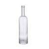 Матовая круглая тонкая стеклянная бутылка водки из Аризоны