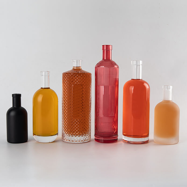 Оптовая индивидуальная пустые бутылки бутылки из бутылки из бутылки с бутылками для виски для продажи