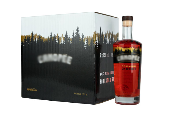 упаковка бутылки ликера