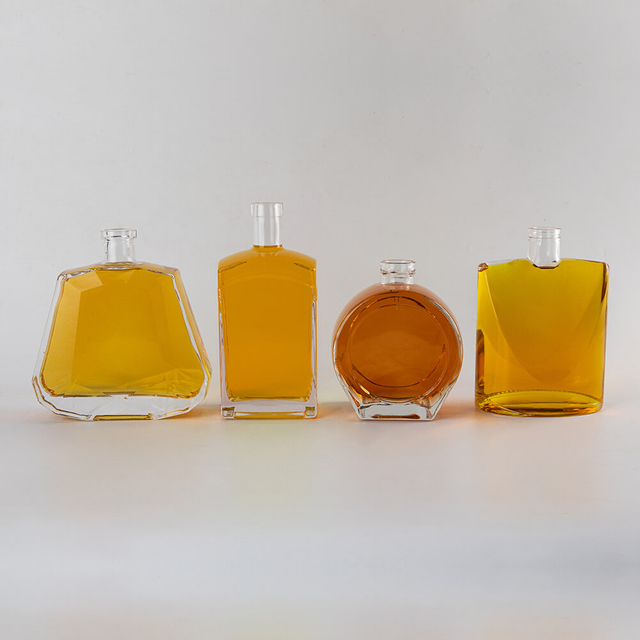 Персонализированная бренди бутылочка пустой xo стеклянная бутылка для продажи цена бутылки коньяка 