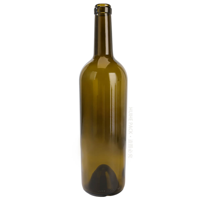 Южная Африка № 5 Стеклянная бутылка красного вина с этикеткой