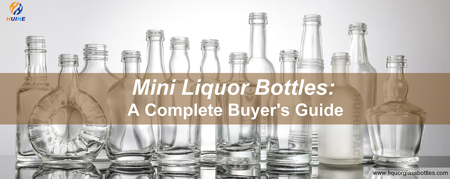 Мини -бутылки с ликером пусты