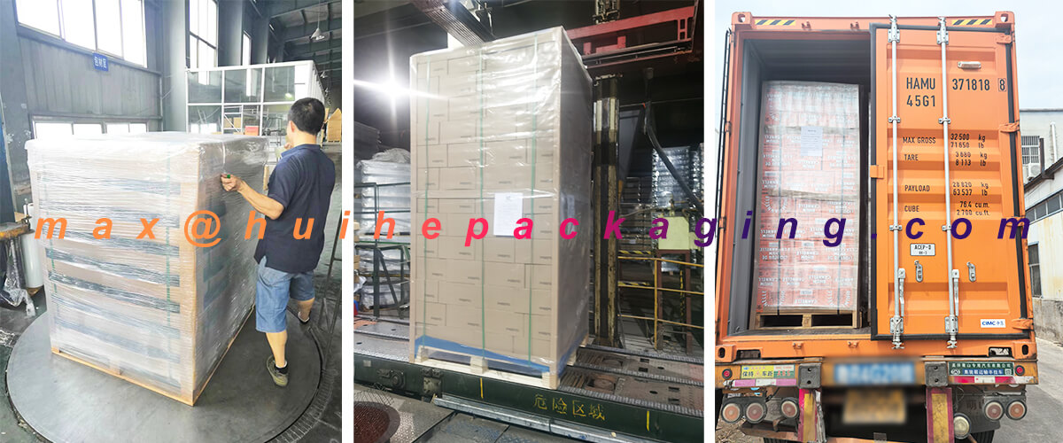 Упаковка стеклянных бутылок Huihe Super Flint