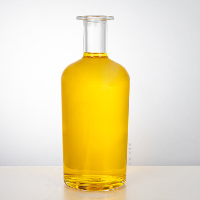 750 мл длиной шеи круглый плечевой стеклянный ликер