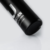 Черная круглая стеклянная бутылка для ликера 75CL