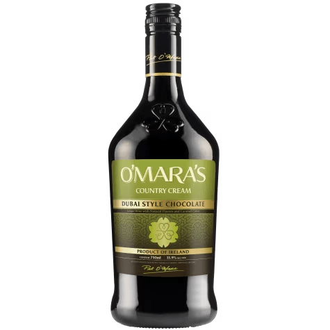 Бутылка OMaras Dubai Style Chocolate Irish Cream объемом 750 мл