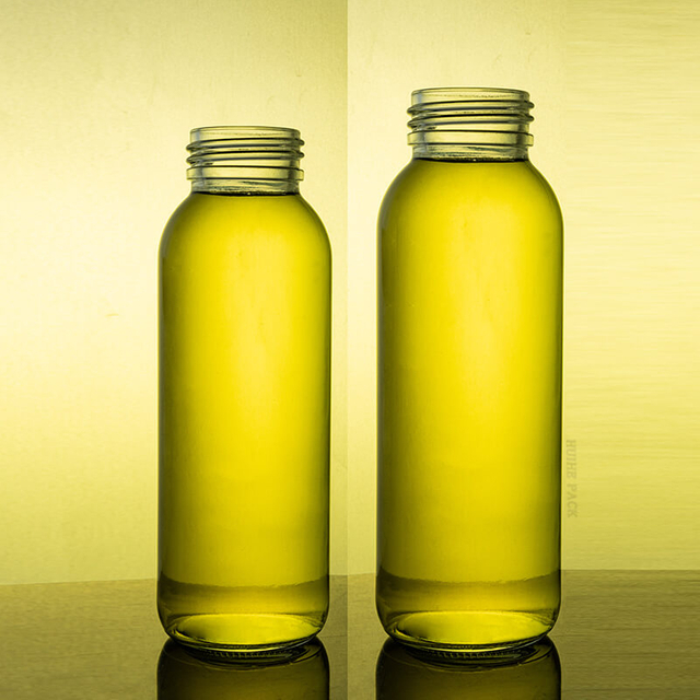 320 мл 450 мл Стеклянная бутылка для воды с широким горлом 