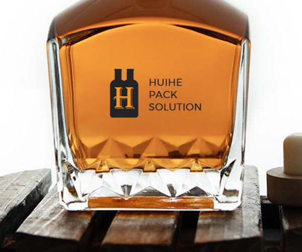 square glass liquor bottle квадратная стеклянная бутылка