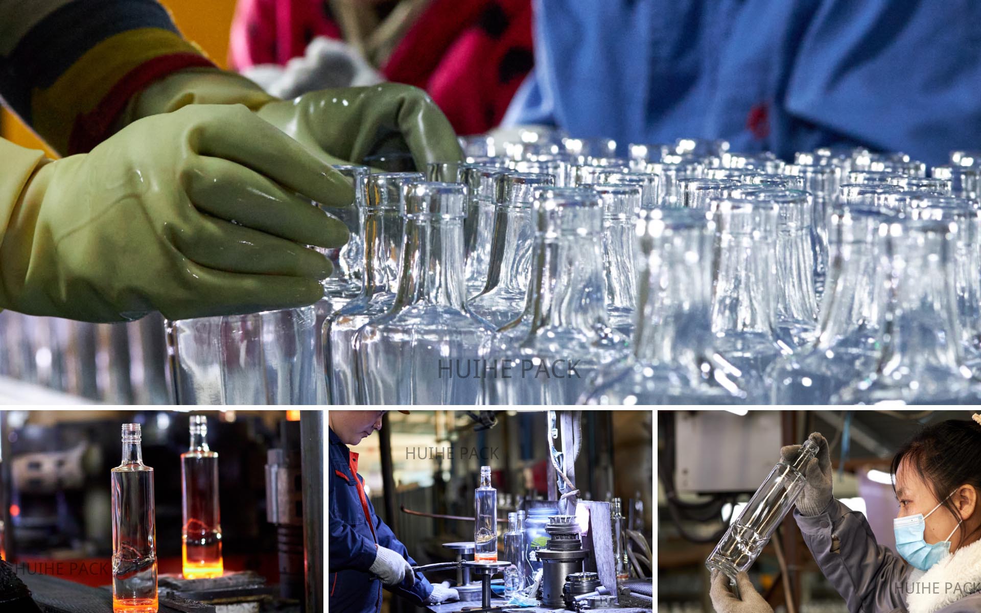 Huihe Wipgor Glass Bottle