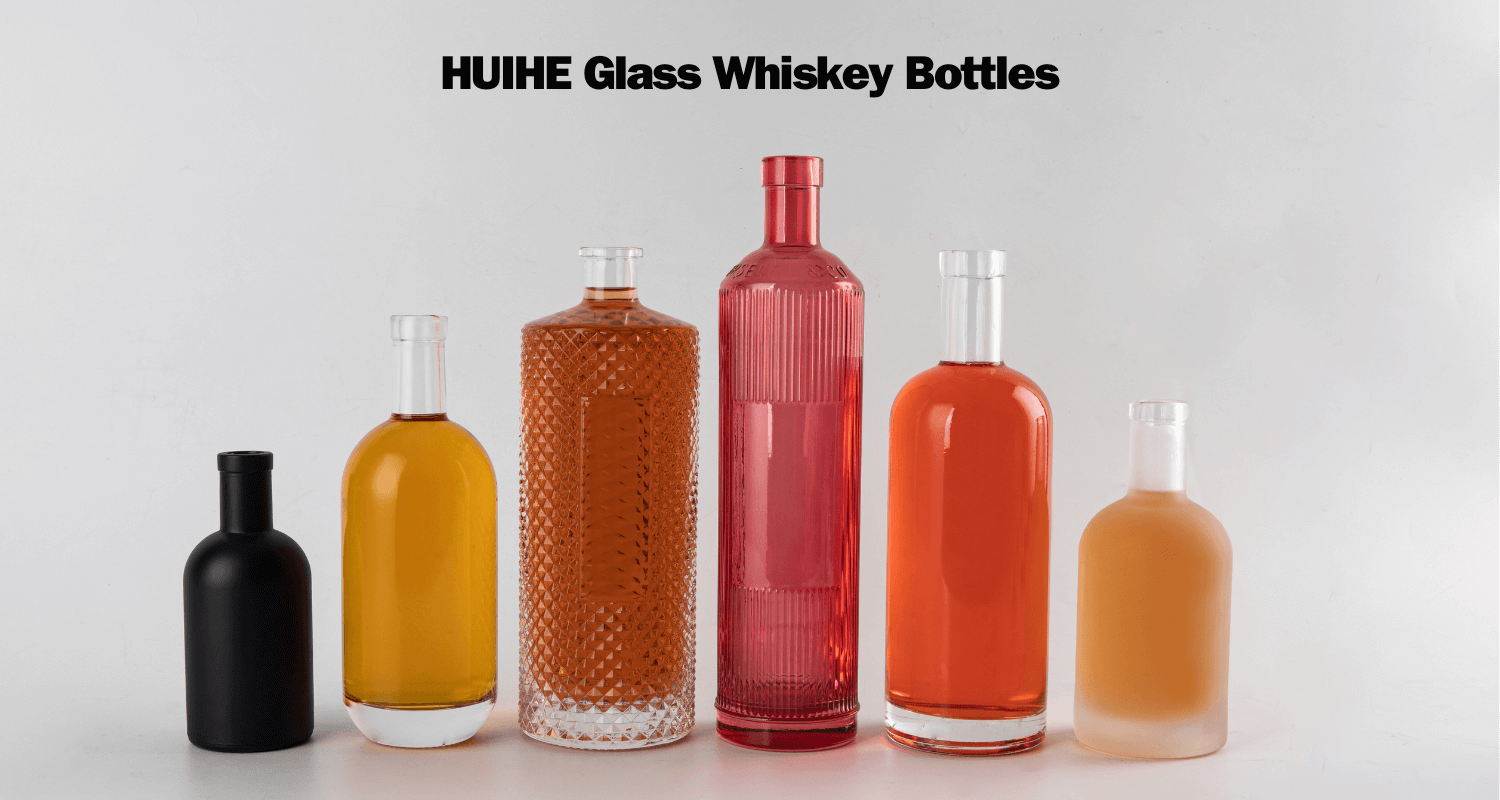 Стеклянные бутылки для виски HUIHE