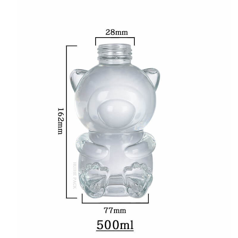 bear shape liquor bottle-capacity Сфорда медведя ликерной бутылочной способности