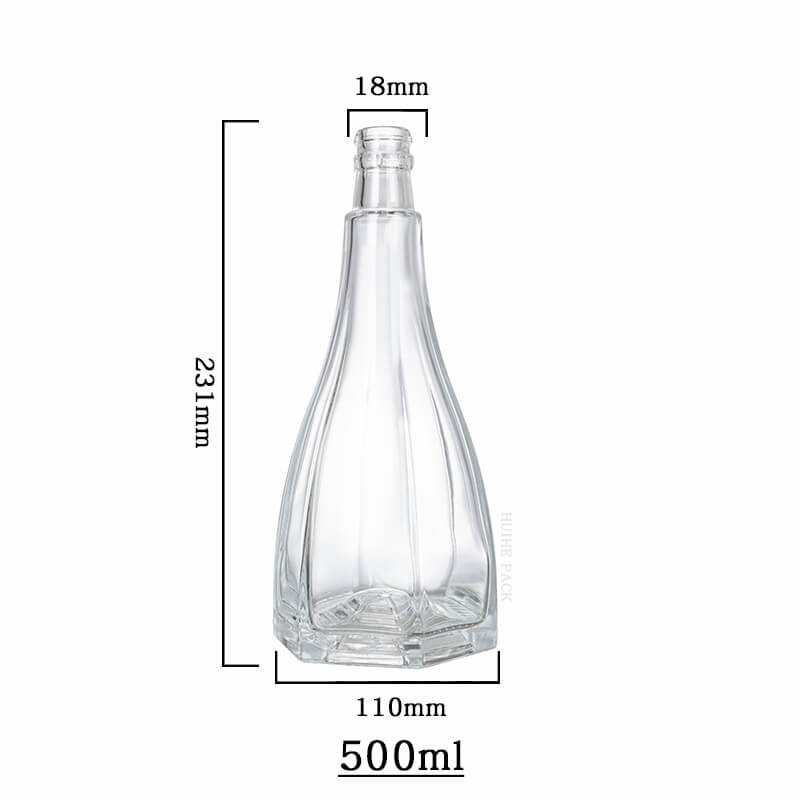 Streamlined Tapered Liquor Bottle-capacity Обтекаемая коническая ликерная емкость