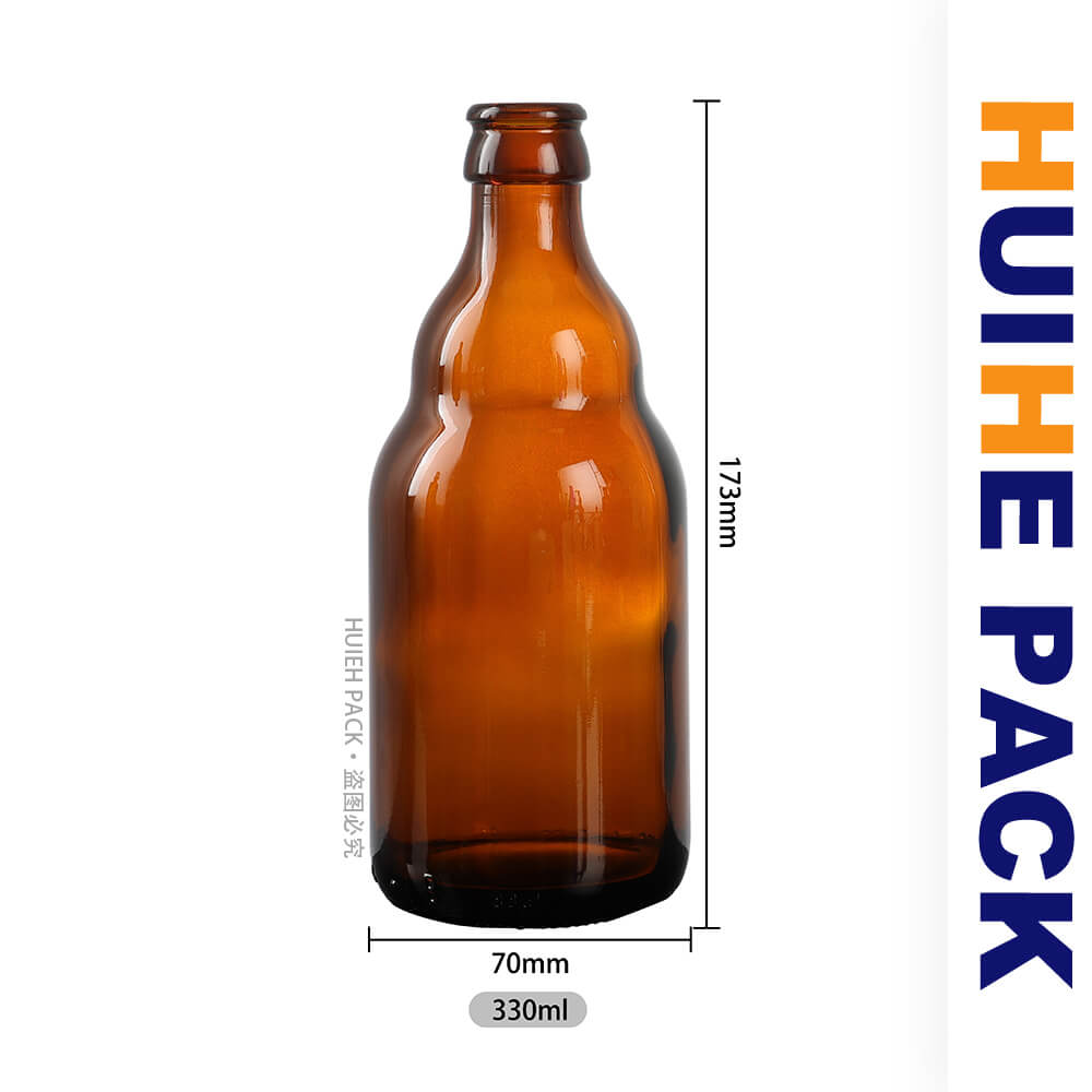 Бутылка бельгийского пивного сидра 