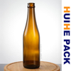 330 мл бутылки с янтарной короной для домашнего пивоварения и сидра для крафтового пива на продажу