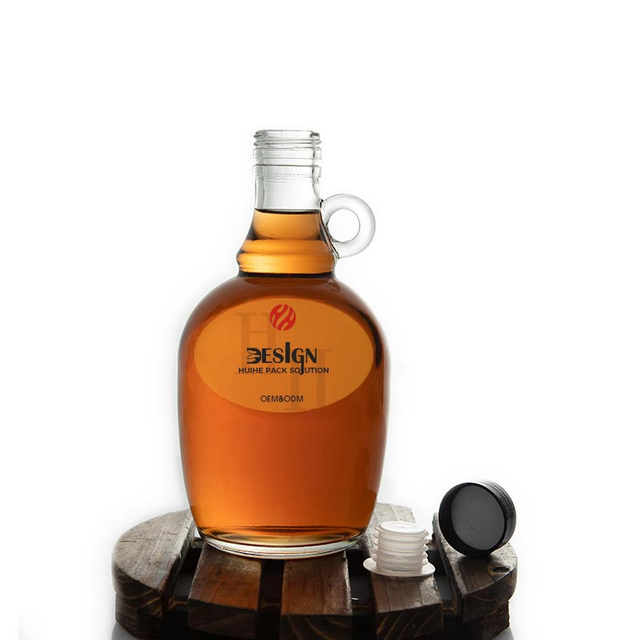 Стеклянный кувшин для аперитива с круглой ручкой, 1000 мл