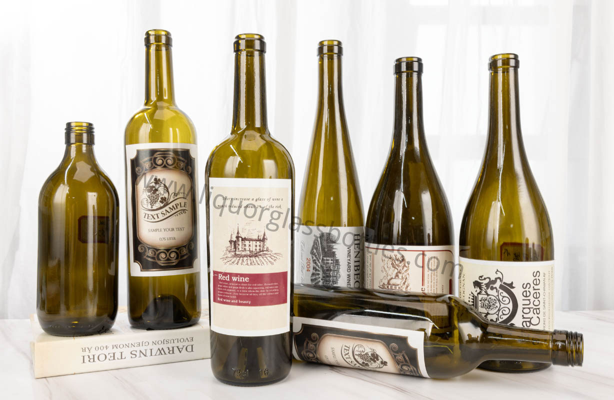 форма бутылки вина