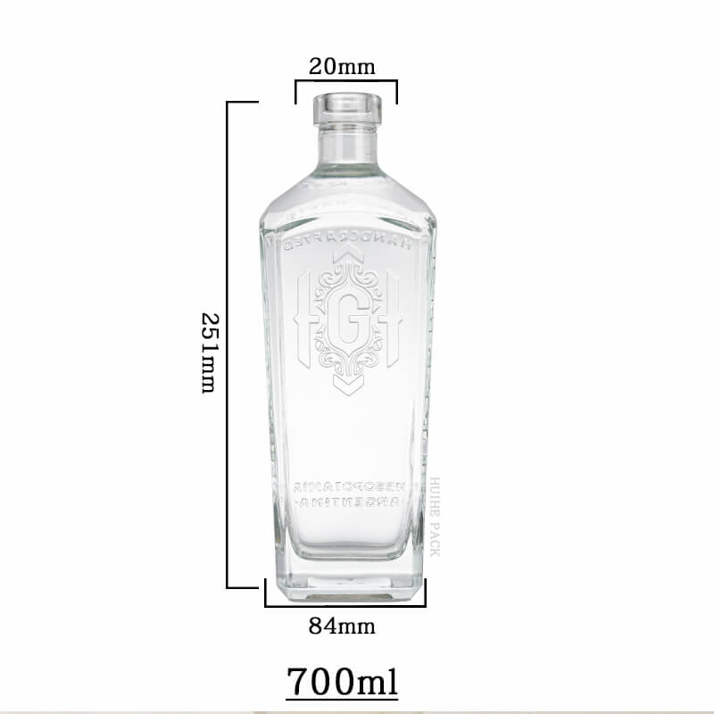 G Angled Edges Liquor Bottle-capacity G Угловые края
