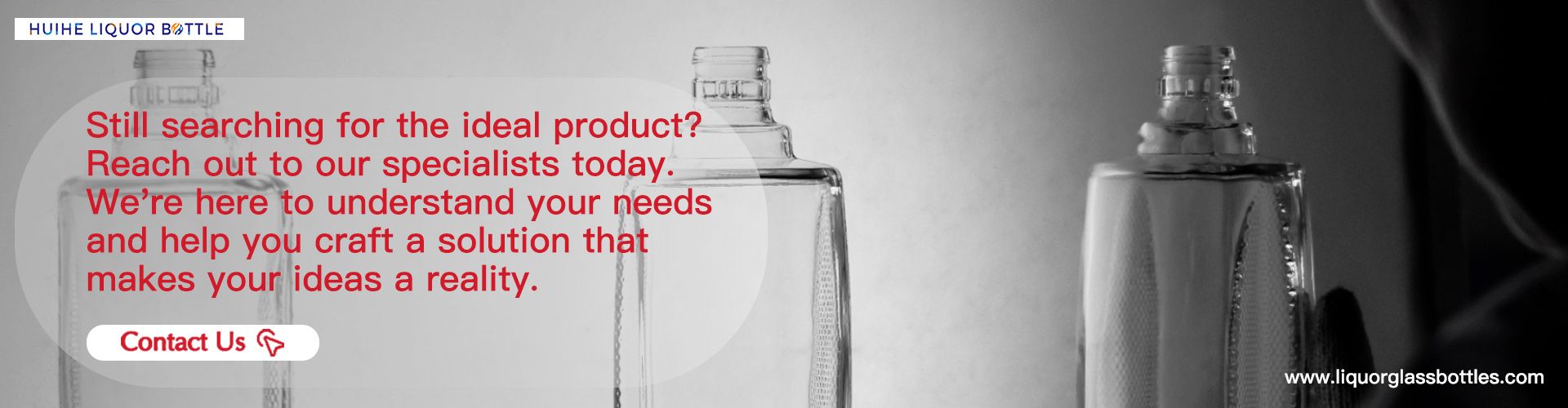 контактный баннер с алкогольными напитками