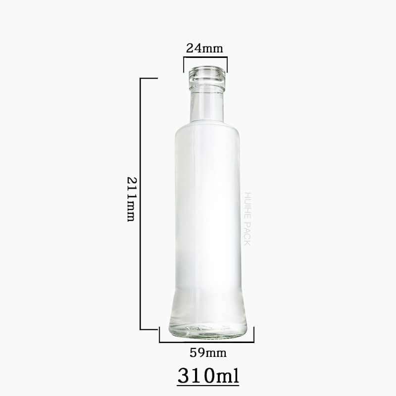 310ml glass beverge bottle (2) Стеклянная бутылка для напитков емкостью 310 мл (2)