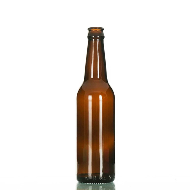 Янтарно-зеленые синие стеклянные бутылки для пивоварения