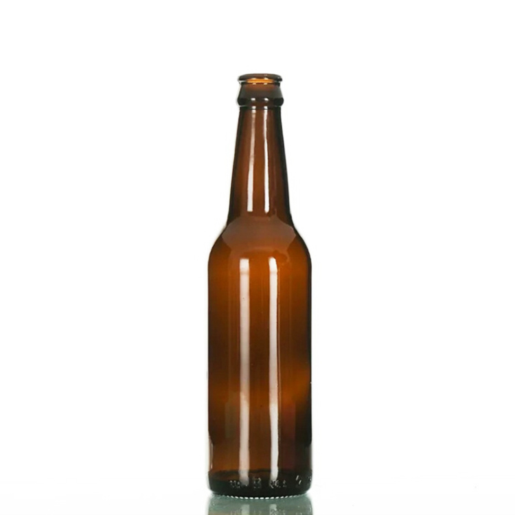 Янтарно-зеленые синие стеклянные бутылки для пивоварения