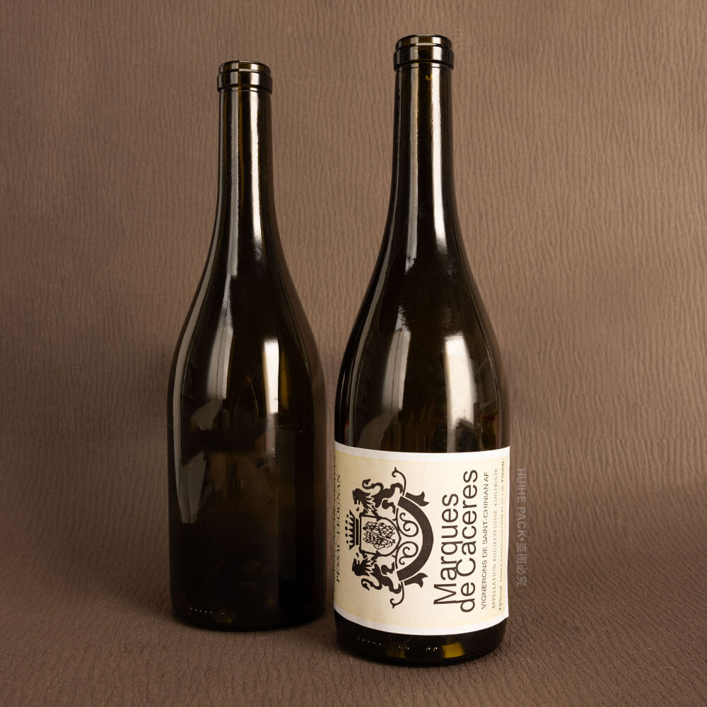 изготовленная на заказ бутылка вина