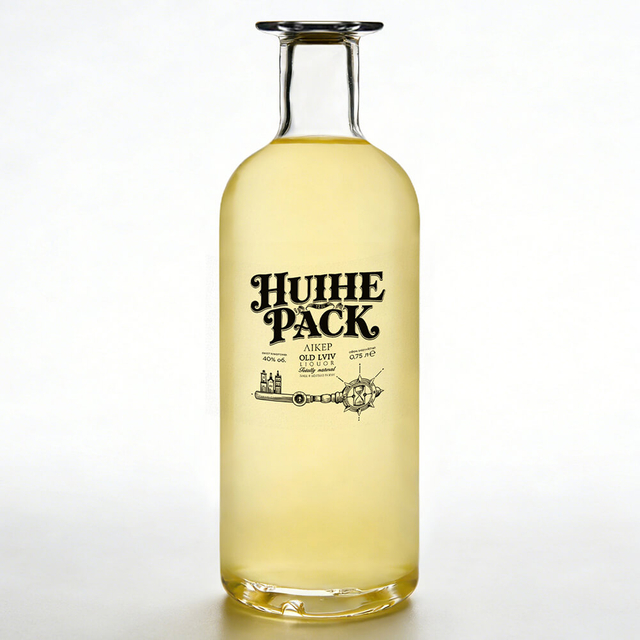 Стеклянная бутылка Oslo Apothek 50cl 70cl 75cl с горлышком-книжкой