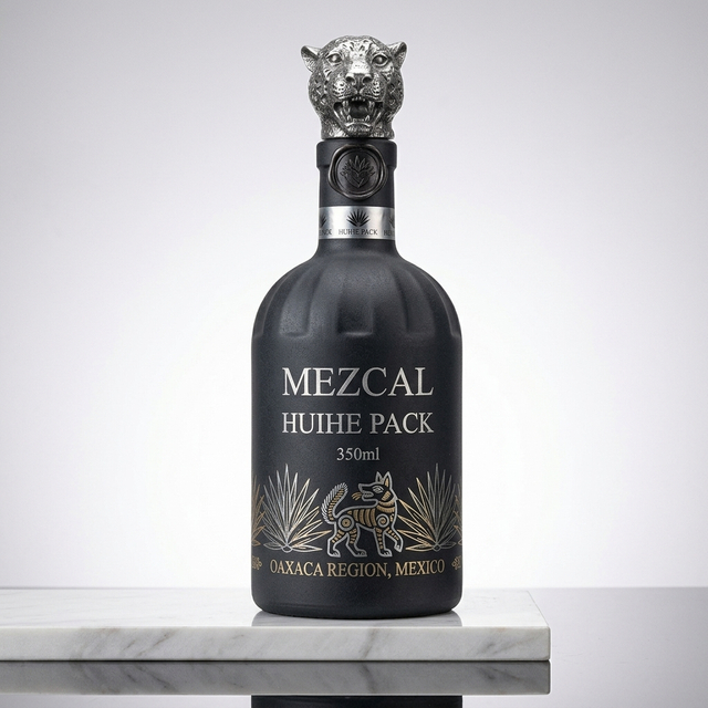 Выпуклый плечевой цилиндр 350 мл прозрачного стеклянного раствора бутылка