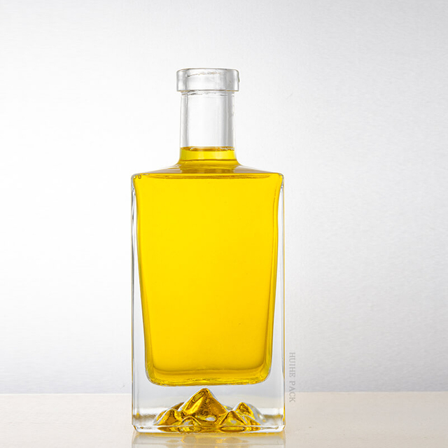 Основание снежной горы 500 мл квадратная стеклянная бутылка с ликером