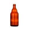 330 мл 500 мл Пустая стеклянная бутылка для пива в форме бурого медведя