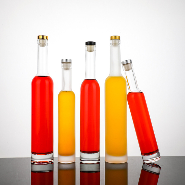 Маленькие стеклянные бутылки для ледяного вина Eiswein на 200 мл, 375 мл, 500 мл с пробкой