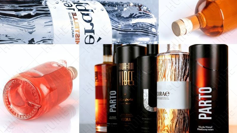 Классическая круглая бутылка для ликера - круглые бутылки для ликера