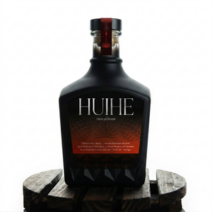 Квадратный стеклянный виски из 750 мл.