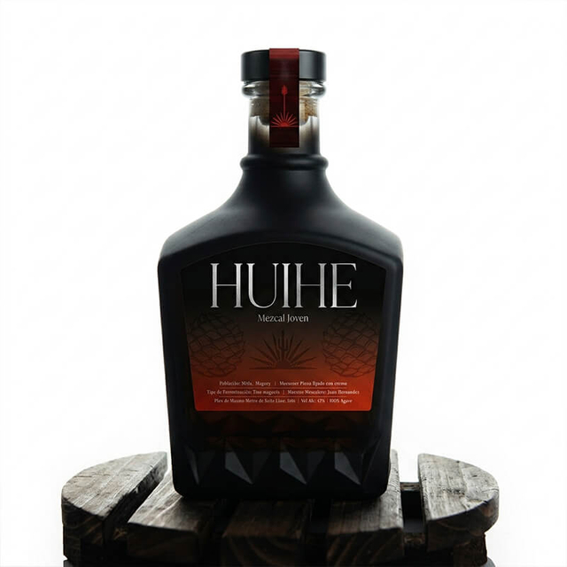 Квадратный стеклянный виски из 750 мл.