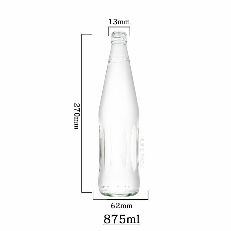 875ml crown finish glass beverage bottle (9) Стеклянная бутылка для напитков объемом 875 мл (9)