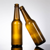Производство поставщика 350 мл янтарного стеклянного пива оптом