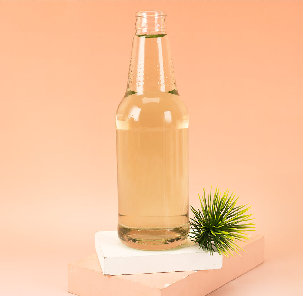 стеклянная бутылка из-под газировки