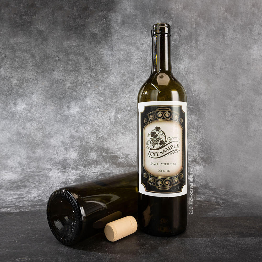 стеклянная бутылка для вина оптом