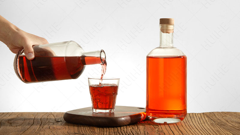 Классическая круглая бутылка для ликера - бутылка для ликера Moonea