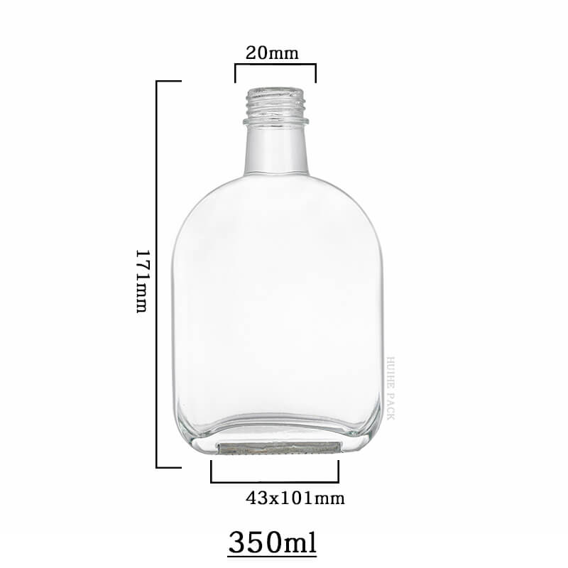 oval flat liquor bottle-capacity Овальная плоская пиклевая бутылочная способность