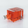 Квадратная форма Super Flint Glass Бутылка для ликера Верхняя пробка