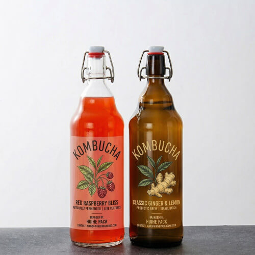 большая бутылка чайного гриба