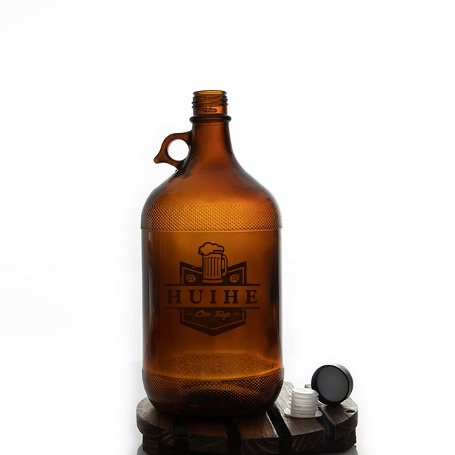 Большой пивной стеклянный кувшин на 2,5 л, 4 л