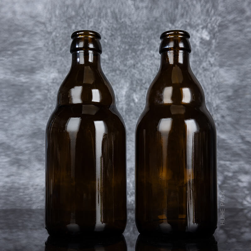 Янтарная бутылка с ликером 01-7