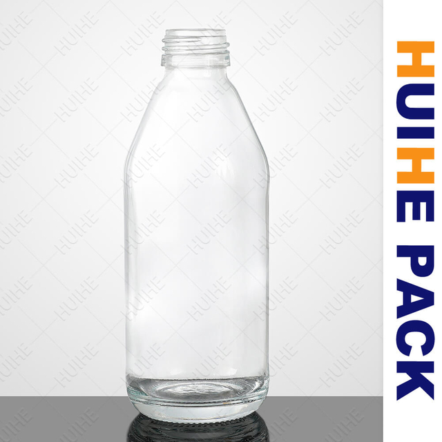 Стеклянная бутылка для напитка чайного гриба с молочным молоком, 250 мл